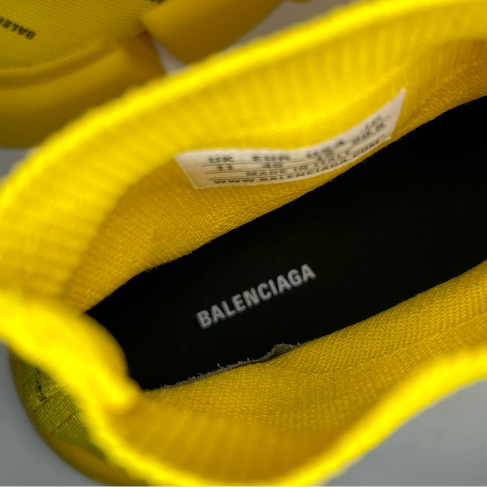 New Balenciaga Speed 2.0 Sneakers Allover Logo Size 45EU/12US - Picture 5 of 8